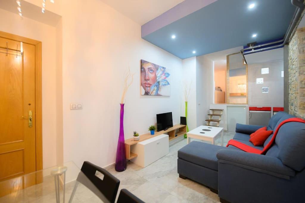 Apartmán Encantador Apartamento Temporal Centrico Con Patio Privado Mpe51 Madrid Exteriér fotografie