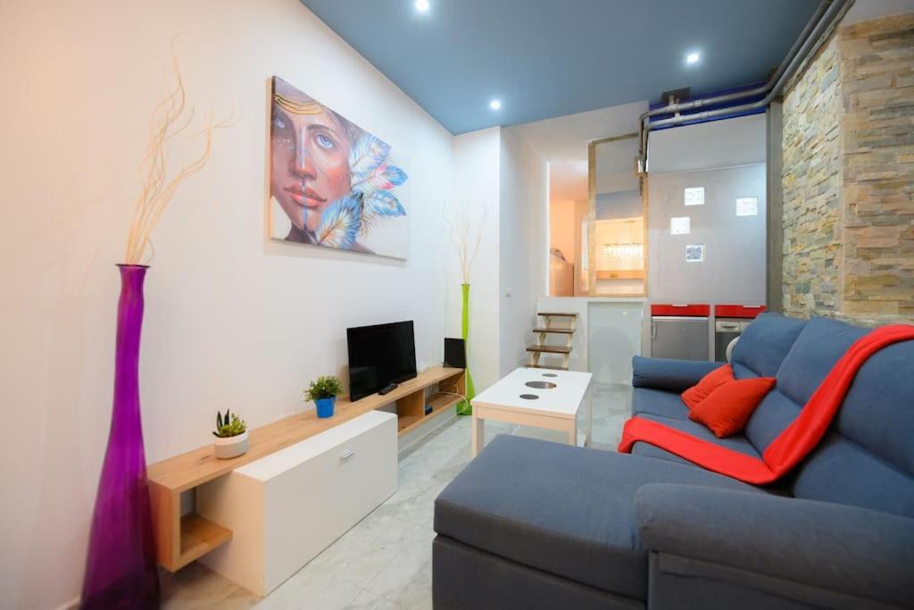 Apartmán Encantador Apartamento Temporal Centrico Con Patio Privado Mpe51 Madrid Exteriér fotografie
